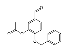 2-苄氧基-5-甲酰基乙酸苯酯结构式