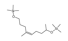 bis(trimethylsilyl) ether of 4-methyl-4Z-nonene-1,8-diol Structure