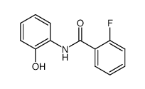 2-fluoro-N-(2-hydroxyphenyl)-benzamide结构式