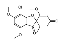 griseofulvin结构式