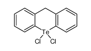 telluroxanthen-Te,Te-dichlorid Structure