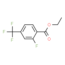 Ethyl 2-fluoro-4-(trifluoromethyl)benzoate structure