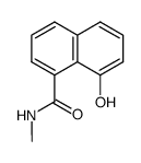 N-methyl-8-hydroxy-1-naphthamide Structure