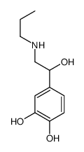 4-[1-hydroxy-2-(propylamino)ethyl]benzene-1,2-diol Structure