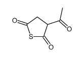 2,5-Thiophenedione, 3-acetyldihydro- (9CI)结构式