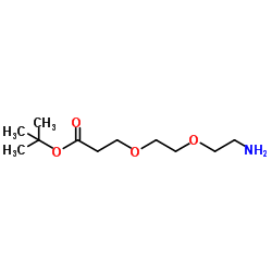 氨基-二聚乙二醇-丙酸叔丁酯图片
