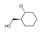 trans-1-hydroxymethyl-2-chlorocyclohexane Structure