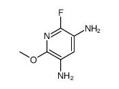 3,5-Pyridinediamine,2-fluoro-6-methoxy-(9CI) Structure