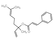 linalyl cinnamate structure
