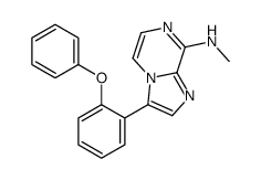 N-methyl-3-(2-phenoxyphenyl)imidazo[1,2-a]pyrazin-8-amine Structure