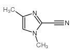 1H-Imidazole-2-carbonitrile,1,4-dimethyl-(9CI) structure