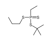 tert-butylsulfanyl-ethyl-propylsulfanyl-sulfanylidene-λ5-phosphane Structure