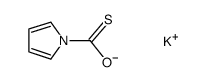 potassium 1-pyrrolecarbothioate结构式