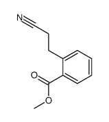 methyl 2-(2-cyanoethyl)benzoate Structure