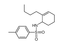 N-(2-butylcyclohex-2-en-1-yl)-4-methylbenzenesulfonamide Structure