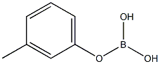 Boric acid (H3BO3), mono(3-methylphenyl) ester (9CI) Structure