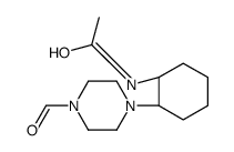 N-[(1R,2R)-2-(4-formylpiperazin-1-yl)cyclohexyl]acetamide Structure