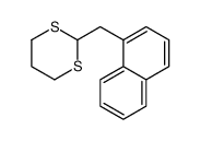 2-(naphthalen-1-ylmethyl)-1,3-dithiane结构式