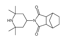 hexahydro-N-(2,2,6,6-tetramethyl-4-piperidyl)-3,6-methanophthalimide结构式