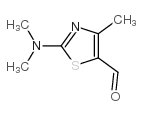 2-(DIMETHYLAMINO)-4-METHYLTHIAZOLE-5-CARBALDEHYDE Structure