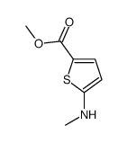 Methyl 5-(MethylaMino)thiophene-2-carboxylate structure