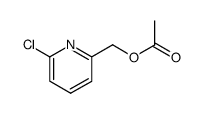 2-acetoxymethyl-6-chloropyridine Structure