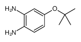 4-[(2-methylpropan-2-yl)oxy]benzene-1,2-diamine Structure