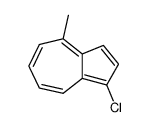 1-chloro-4-methylazulene结构式