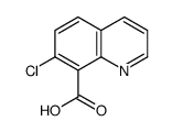 7-chloroquinoline-8-carboxylic acid Structure