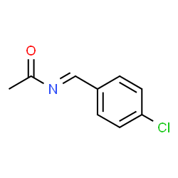 Acetamide,N-[(4-chlorophenyl)methylene]- (9CI) structure