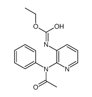 ethyl N-[2-(N-acetylanilino)pyridin-3-yl]carbamate Structure