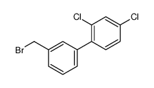 1-[3-(bromomethyl)phenyl]-2,4-dichlorobenzene结构式