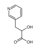 (RS)-2-HYDROXY-3-(3-PYRIDYL)-PROPIONIC ACID structure