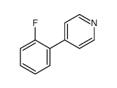 4-(2-fluorophenyl)pyridine Structure