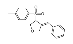 3-benzylidene-4-(4-methylphenyl)sulfonyloxolane结构式