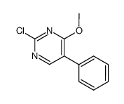 2-chloro-4-methoxy-5-phenylpyrimidine结构式