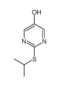 2-propan-2-ylsulfanylpyrimidin-5-ol结构式