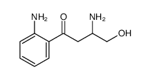 3-amino-1-(2-aminophenyl)-4-hydroxybutan-1-one Structure