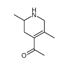 Ketone, methyl 1,2,3,6-tetrahydro-2,5-dimethyl-4-pyridyl (7CI) structure