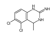 5,6-dichloro-4-methyl-1,4-dihydroquinazolin-2-amine Structure