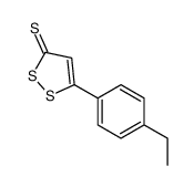 5-(4-ethylphenyl)dithiole-3-thione Structure