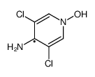 4-Amino-3,5-dichloropyridine N-oxide Structure