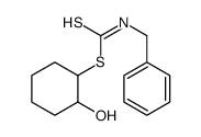 (2-hydroxycyclohexyl) N-benzylcarbamodithioate Structure