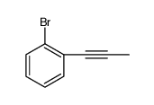 Benzene, 1-bromo-2-(1-propyn-1-yl)结构式