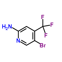 5-Bromo-4-(trifluoromethyl)pyridin-2-amine Structure