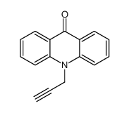 10-prop-2-ynylacridin-9-one Structure