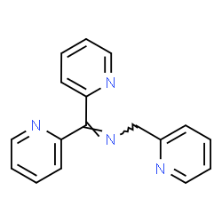 N-[Di-(2-pyridyl)methylene]-2-pyridinemethanamine结构式