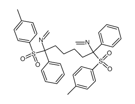 1,6-diisocyano-1,6-diphenyl-1,6-ditosylhexane Structure