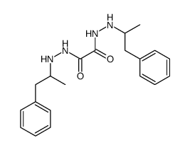 1-N',2-N'-bis(1-phenylpropan-2-yl)ethanedihydrazide结构式