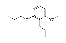1-n-Propoxy-2-ethoxy-3-methoxybenzol Structure